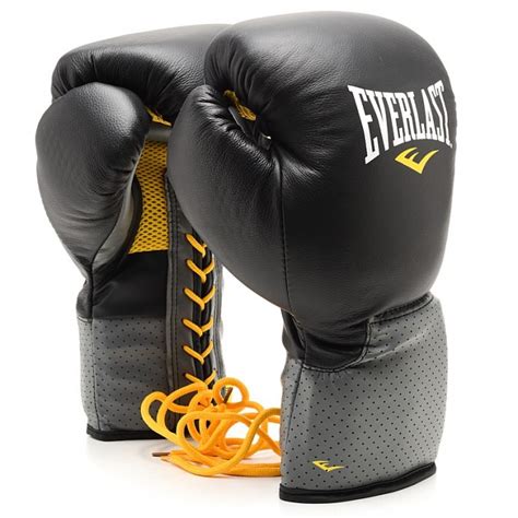 everlast lace up boxing gloves.